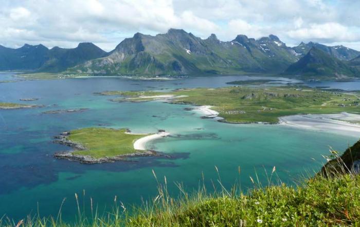 Berge und Meer sorgen für einen erholsamen Urlaub